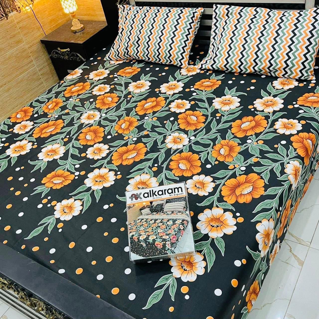 3 Pcs Bedsheet