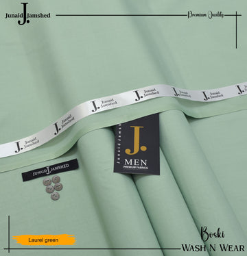 J. Junaid Jamshed wash and Wear Booski - Laural Green