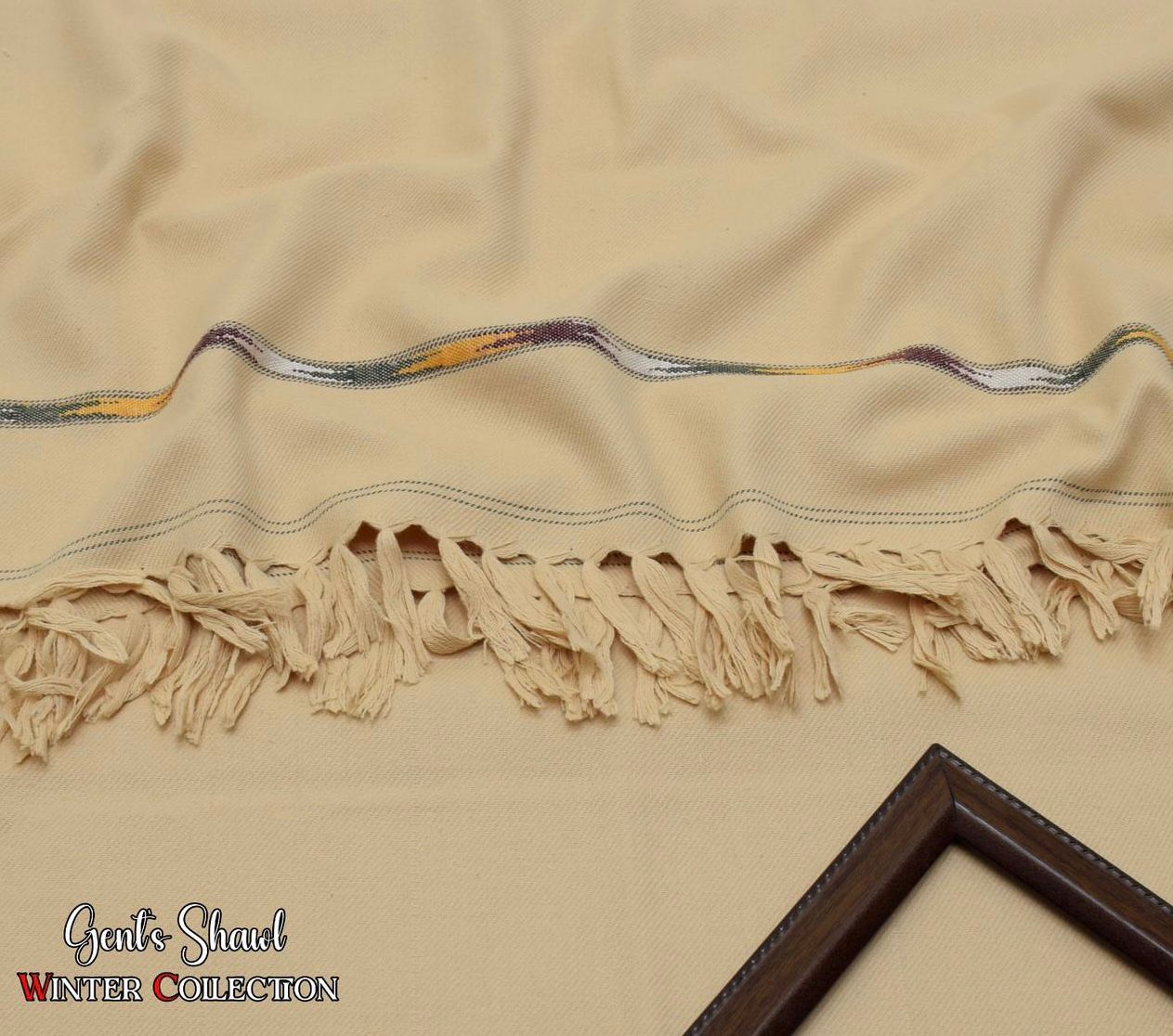 Mens Winter Wool shawl-skin