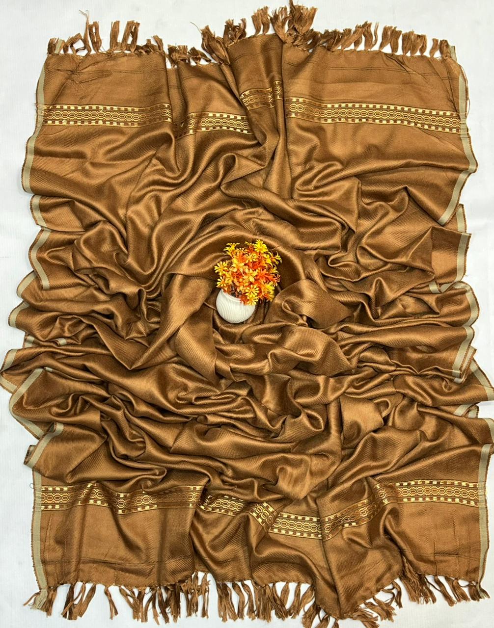 SPECIAL Copper Men's Winter Wool shawl