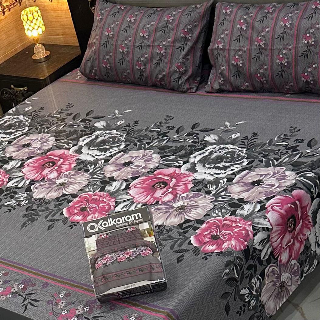 3 Pcs Bedsheet
