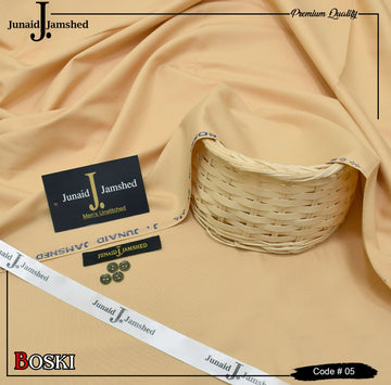 J. Junaid Jamshed wash and Wear Booski - Peach